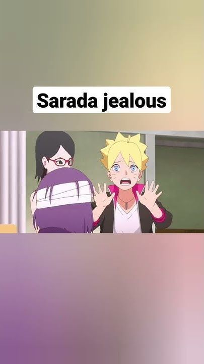 Boruto Jealous Of Sarada, Boruto Sumire, Boruto X Sarada, Boruto X, Naruto, Anime