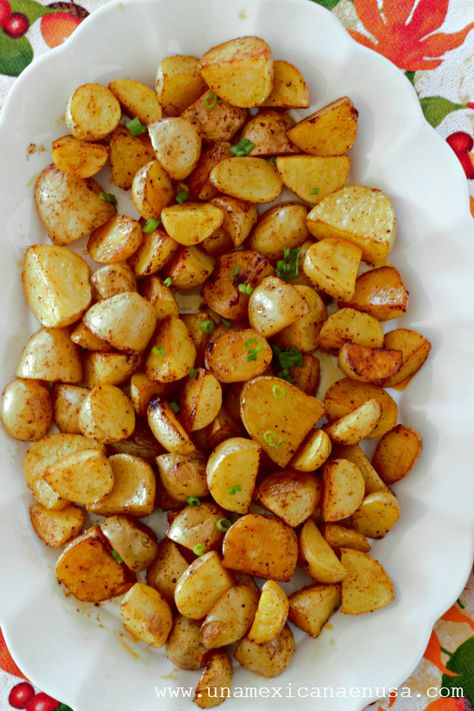 Potatoes Baked, Vegetable Side Dishes Recipes, King Food, Potato Recipes Side Dishes, Mexican Dinner, Side Dishes Recipes, Baked Potatoes, Vegetable Side Dishes, Healthy Meal Prep