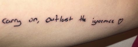 5sos Handwriting Tattoo, Carry On 5sos Tattoo, 5sos Lyric Tattoos, 5sos Handwriting, Luke Hemmings Tattoo Ideas, 5sos Tattoo Ideas Lyrics, 5 Seconds Of Summer Tattoo Ideas, 5sos Inspired Tattoos, 5sos Tattoo