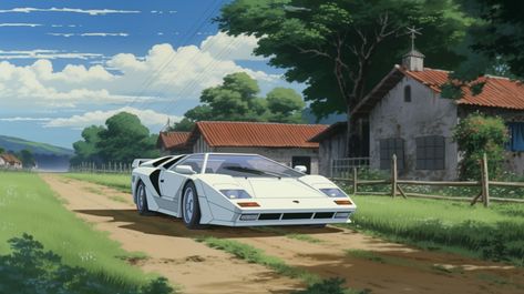 Ghibli Inspired Car Wallpaper #Ghibli Inspired Car Wallpaper #car background # #background #wallpaper #images #Photos #Pictures #Illustrations #Vectors #Collections Car Wallpaper Lamborghini, 16:9 Backgrounds, Wallpaper Ghibli, Car Background, Pixel Car, Pc Desktop Wallpaper, Car Animation, Studio Ghibli Background, 2560x1440 Wallpaper