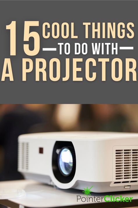 15 cool things to do with a projector Overhead Projector Ideas, Projector As Tv, Halloween Projector Ideas, Projector Setup Ideas, Outdoor Movie Projector Screen, Projector Screen Ideas, Projector Screen Size, Projector Art, Projector Ideas