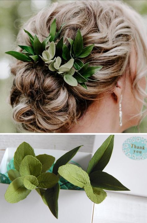 Floral Hair Piece, Wedding Hairpiece, Bridal Braids, Floral Hair Pieces, Floral Greenery, Boda Mexicana, Hair Extensions Best, Creative Hairstyles, Wedding Hair Pieces