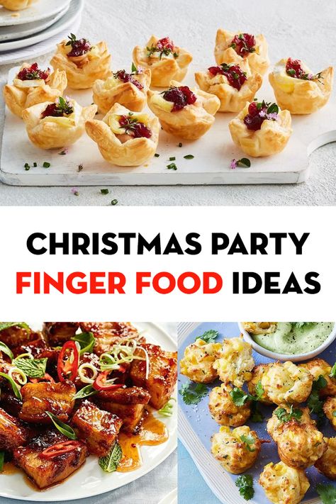 #christmas #christmasrecipes #fingerfood #partyfood Party Finger Food Ideas, Christmas Party Finger Foods, Party Finger Food, Christmas Finger Foods, Finger Food Ideas, Christmas Buffet, Christmas Appetizers Party, Fingerfood Party, Party Finger Foods