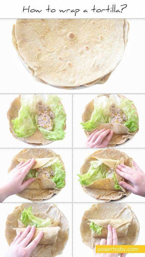 #GoodAndHealthyFood #BestHealthyFoodRecipes Tortilla Sandwich, Emma Wiggle, Sandwich Wrap, Sandwich Bar, Sandwich Wraps, How To Wrap, Tortilla Wraps, Chapati, Healthy Diet Recipes