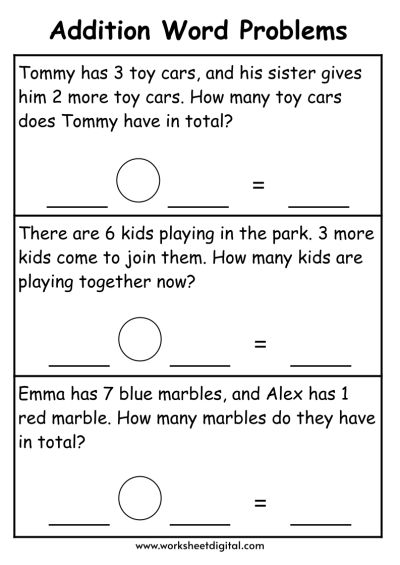 Addition Worksheets For Class 1, First Grade Math Word Problems, Mathematics Grade 1 Math Worksheets, Math Sheets For 2nd Grade, Math Problems For 1st Grade, Mathematics Worksheets For Grade 1, Addition Worksheets Grade 1, Word Problems For 1st Grade, Grade 1 Addition