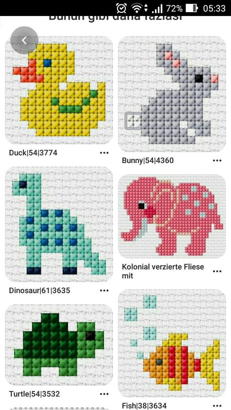 Mini Cross Stitch Animals, Tiny Cross Stitch Flowers, Mini Cross Stitch Flowers, Easy Cross Stitch Patterns For Beginners, Cross Stiches Ideas Easy, Cross Stitch Mini Patterns, Tiny Cross Stitch Patterns Minis, Crosstich Patterns Free, Mini Cross Stitch Patterns Free