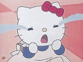 hello kitty Hello Kitty Crying, Hello Kitty, Kitty, Blue