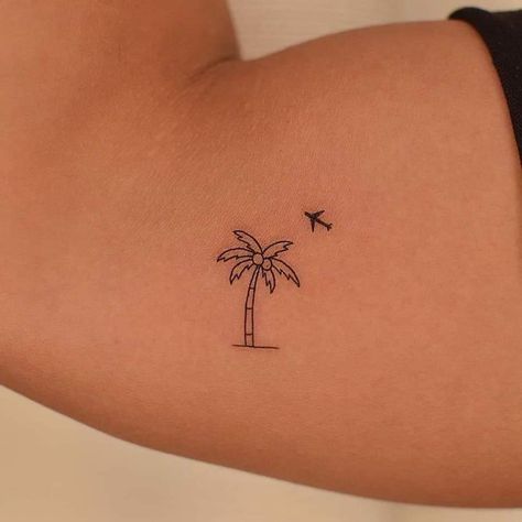 Back Of Ankle Tattoo, Typographic Tattoo, Minimal Tattoos, Aesthetic Image, Small Girly Tattoos, Tattoos Inspiration, Tattoos For Girls, Palm Tattoos, Elements Tattoo