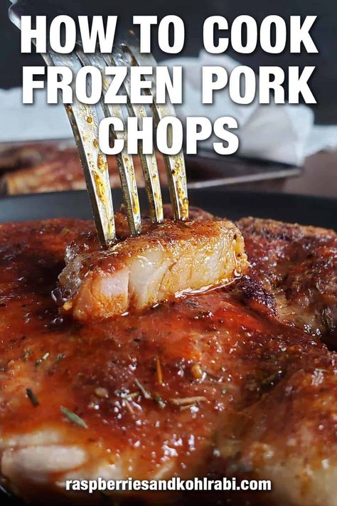 Air Fryer Frozen Pork Chops Boneless, How To Cook Frozen Pork Chops, Frozen Pork Chops In The Crock Pot, Frozen Pork Chop Recipes, Frozen Pork Chops Oven, Crockpot Frozen Pork Chops, Frozen Pork Chops Crock Pot, Boneless Pork Chops Oven, Pork Chops From Frozen