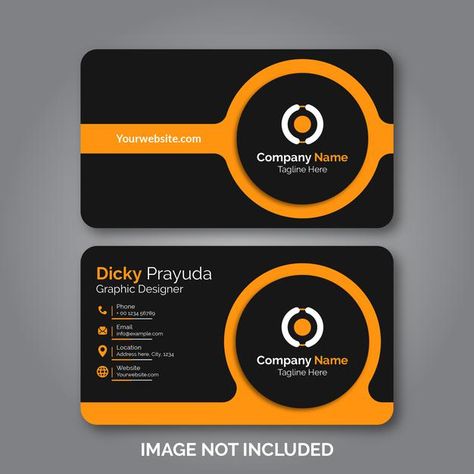 Set of modern professional business card | Premium Vector #Freepik #vector #business #cards #templates #contact Contact Cards Design, Business Card Professional Design, Visit Cards Ideas, Best Visiting Card Design, Modern Visiting Card Design, Graphic Design Visiting Card, Graphic Card Design, Professional Business Card Design Modern, Premium Business Card Design