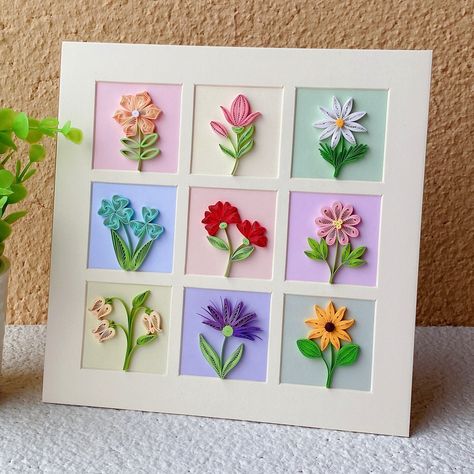 Jessica Cheung 🇨🇳 (@jessica_love_quilling) • Instagram photos and videos Mini Quilling, Teknik Quilling, Diy Quilling Crafts, Paper Quilling Cards, Quilling Work, Birthday Card Drawing, Quilled Paper Art, Quilled Jewellery, Quilled Creations