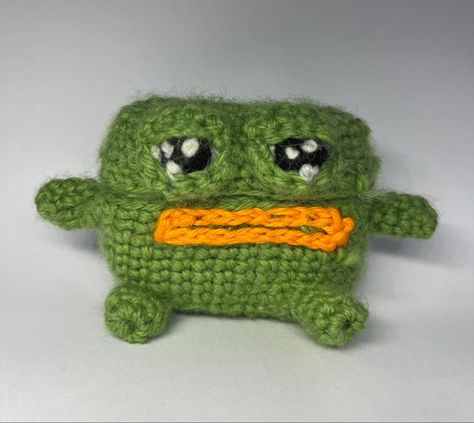 Minecraft Crochet, Crochet Character Hats, Frog Meme, Cartoon Frog, Duck Bag, Crochet Frog, Keychain Accessories, Jewelry By Material, 3d Cartoon