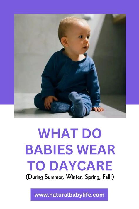 What babies wear to daycare matters! Just like you choose your clothes for comfort and function, so should you select your baby’s daycare attire. Do you want to know? Your baby’s daycare outfit should be comfortable, practical, and easy for caregivers to take off and put back on as necessary | Baby Care | Baby Clothing | Parenting Tips | Parenting Advice | Baby Summer Outfits | Baby Gear | Baby Safety Daycare Clothes, Baby Summer Outfits, Daycare Outfits, Summer Daycare, Infant Daycare, 2 Month Baby, Summer Baby Clothes, Baby Summer, Natural Parenting