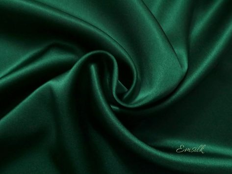 Emerald Green 100 % Pure Charmeuse Silk/ Pure Mulberry Silk Fabric by the Yard/ 19mm Silk/premium Silk/natural Silk/hand Dyed Silk - Etsy UK Green Silk Blanket, Emerald Colour, Chemical Imbalance, Mulberry Silk Fabric, Silk Velvet Fabric, Royal Green, Emerald Green Color, Silk Satin Fabric, Local Farm