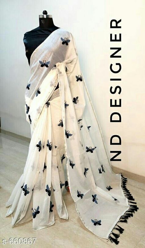 Buy now this hot products on follow Instagram page Sari Painting, Digital Saree, Fashion Course, Chanderi Cotton Saree, Indian Dress Up, Saree Painting Designs, Embroidery Sarees, Formal Saree, Saree Painting