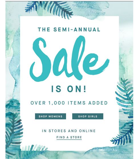 Annual Sale, Semi Annual Sale, Sale Emails, Email Design, Girls Shopping, Book Cover, Women Shopping, Design