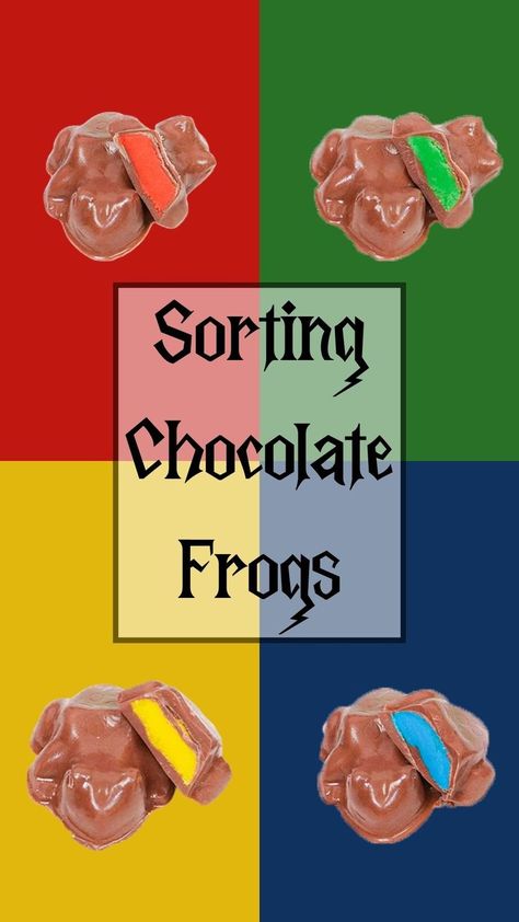 These magical chocolate frogs are perfect for the Harry Potter lover in your life or even a Harry Potter party. These treats are filled with a colored butterbeer-flavored filling. Simply take a bite, and let the magic unfold as the color of the filling reveals which Hogwarts house you truly belong to. Click here to find the full recipe & step-out photos. Harry Potter Baked Goods, Harry Potter Chocolate Frogs, Chocolate Frogs Harry Potter, Harry Potter Food Ideas, Homemade Butterbeer, Harry Potter Treats, Chocolate Frogs, Christmas Booth, Harry Potter Sorting