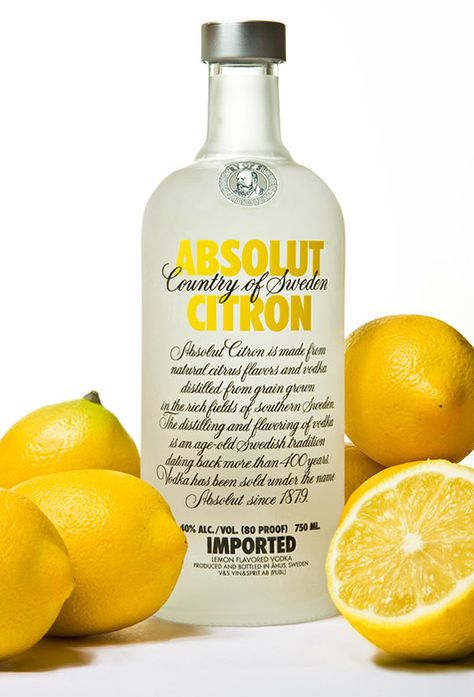 Absolut Vodka is a contemporary phenomenon and one of the worlds best-selling premium vodkas: http://bravocooking.com/absolut-vodka/  #absolut, #vodka, #history #cocktails #alcohol #drink Cosmopolitan Cocktail Recipes, Cosmopolitan Recipe, Swedish Cuisine, Absolut Citron, Pretty Alcoholic Drinks, Vodka Brands, Premium Vodka, Absolut Vodka, Flavored Vodka