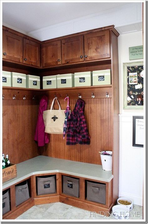 Functional Mudroom, Laundry Room/mud Room, Mud Room Entry, Mudroom Entryway, Mudroom Laundry Room, Corner Storage, Mud Room, Lazy Susan, Storage Bins