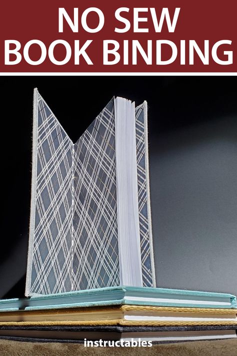 Stab Binding Book, Journal Binding Diy, Diy Book Binding Easy, How To Bind A Book, Book Binding Diy Easy Handmade Journals, Book Binding Ideas, Hardcover Book Binding, Book Binding Glue, Binding Tips