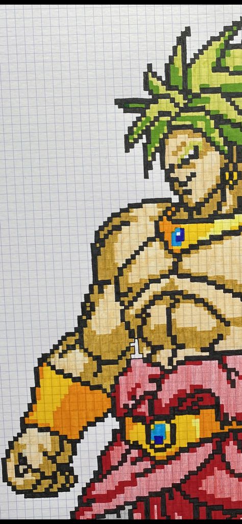 Pixel Art Dragon Ball, Minecraft Pixel Art Templates, Pixel Dragon, Pixel Art Templates, Pixel Art Characters, Pixel Art Grid, Minecraft Pixel Art, Pixel Art Pattern, Dragon Ball Goku