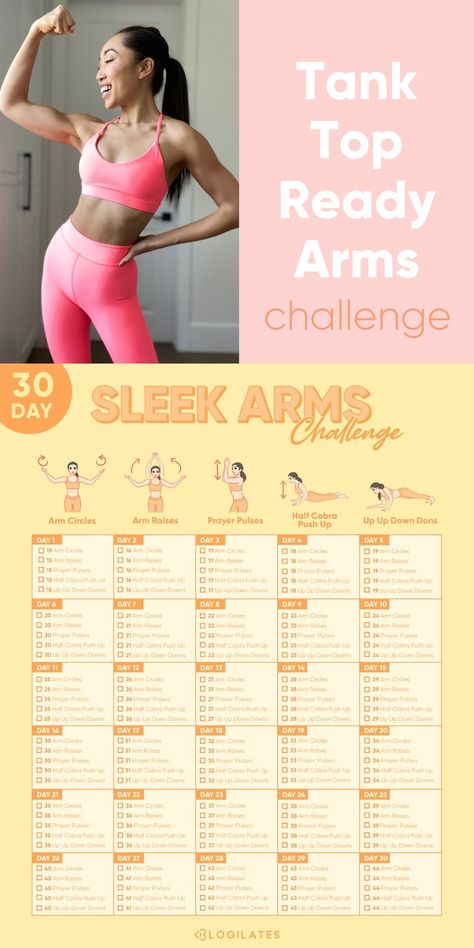 28 Day Arm Workout Women, Toned Arms In 30 Days, 30 Days Upper Body Challenge, Tricep Challenge 30 Day, 60 Day Arm Transformation, Arm Challenge 30 Day Beginner, One Month Arm Workout 30 Day, 30 Day Arm Challenge For Beginners, Tone Arms In A Month 30 Day