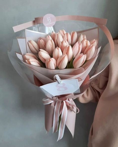 Tulips Meaning, Pink Tulips Bouquet, Tulip Colors, Prettiest Bouquet, Boquette Flowers, Tulip Bouquet, Flowers Bouquet Gift, Nothing But Flowers, Flower Therapy