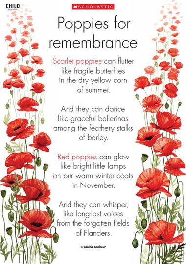 Remembrance Day | Remembrance Day poem to use as a discussion starter and to explore ... Remembrance Day Poems, Remembrance Day Activities, Remembrance Day Art, Veterans Day Activities, Poppy Craft, Remembrance Day Poppy, Remembrance Sunday, Armistice Day, The Poem