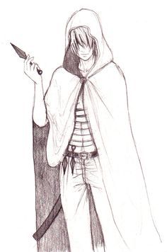 Sketching References, Hooded Man, Long Cloak, Black Cloak, Blah Blah Blah, Hooded Robe, Figure Sketching, Kind Person, Sasuke Uchiha