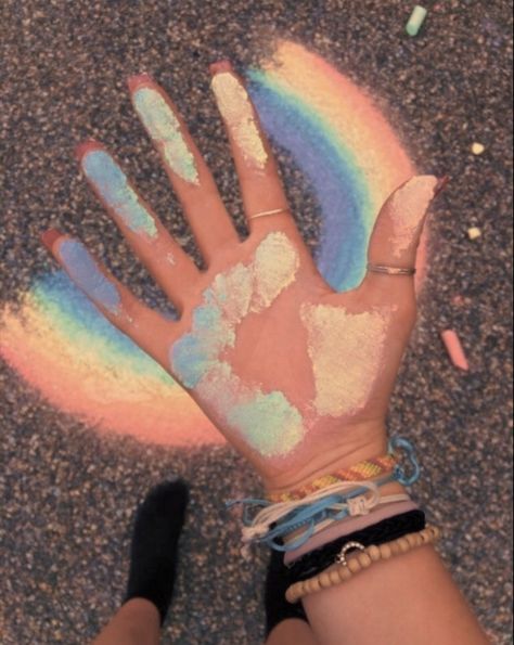 Pastel Rainbow Aesthetic, Hand Aesthetic, Aesthetic Bright, Pastel Photography, Rainbow Photography, Rainbow Aesthetic, Silly Girls, Bright Pastels, Lightroom Editing