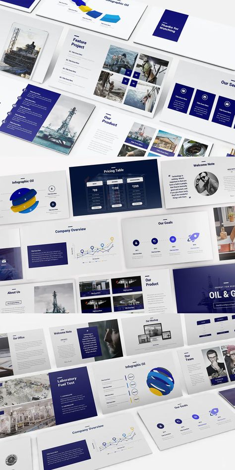 Oil and Gas Google Slides Template - +90 Unique Creative Slides Slide Presentation, Presentation Slides Templates, Slides Template, Oil And Gas, Google Slides, Presentation Templates, Slides, Presentation