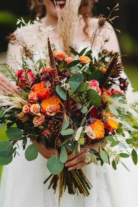 Bringing this bouquet back to our feed 🧡 Autumn is on it's way, and with it comes Glenfall's Autumnal coat 🍂 Flowers: @bluebellwoodfloristweddings Photo credit: @charlotteburnphotography Bride: @joannaisawake #weddingflowers #weddingphotography #autumnalbouquet Wedding Flowers Fall, Wedding Cakes Ideas, Wedding Whimsical, Beach Wedding Flowers, Festival Bride, Fall Cakes, Fall Wedding Cakes, Bohemian Bridal, Whimsical Wonderland