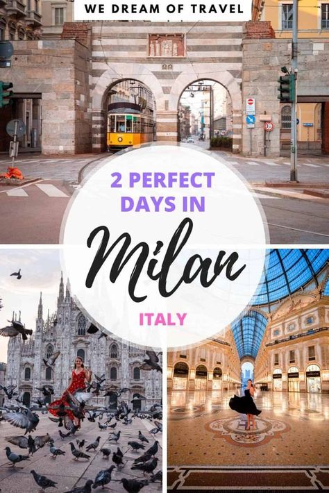 Spending 2 days in Milan? This ultimate two day Milan itinerary has all the best things to do and see in Milan to help you maximise your time. If you’re lucky enough to have more time in Milan or even if you have only one day in Milan, this itinerary can be adapted to create your perfect Milan getaway. #milan #italy 2 Days In Milan Italy, Milan To Rome Itinerary, Milan In 2 Days, What To See In Milan Italy, Milan 2 Day Itinerary, 1 Day In Milan, Milan Itinerary 3 Days, Milan Itenary, 3 Days In Milan