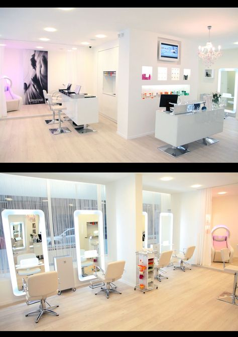 Hair Salon GT Salon - Zagabria - Salon Design #SalonTrends Interior Design Philippines, Interior Design India, Salon Interior Design Ideas, Beauty Salon Interior Design, Home Hair Salons, Hair Salon Design, Hair Salon Interior, Interior Design Pictures, Hair Salon Decor