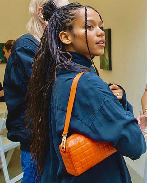 Tay Russell Hair, Tay Russell Style, Taylor Russell Videos, Taylor Russel Street Style, Taylor Russell Braids, Taylor Russel Outfits, Taylor Russell Instagram, Taylor Russell Long Hair, Taylor Russell Icons