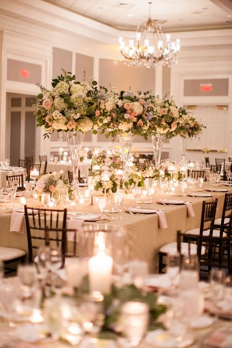 Ballantyne Ballroom Wedding Reception Floral White and Green Ballroom Wedding Reception Romantic, Elegant Ballroom Wedding, Hotel Wedding Reception, Hotel Wedding Receptions, Ballroom Wedding Reception, Ballroom Reception, Wedding 2025, Ballroom Wedding, Ny Wedding