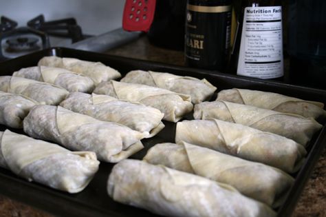 Ground Venison Recipes, Chinese Egg Rolls, Veggie Spring Rolls, Homemade Egg Rolls, Deer Recipes, Ground Venison, Deer Meat Recipes, Best Chinese Food, Deer Meat