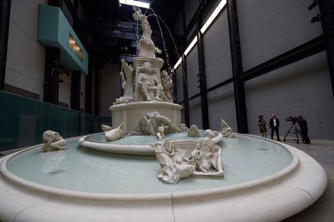 Scott Shrader Fountain, Fountain Editorial, Fountain Installation, Medieval Fountain, Tate Museum, Turbine Hall, Tate Modern London, Kara Walker, Mark Bradford