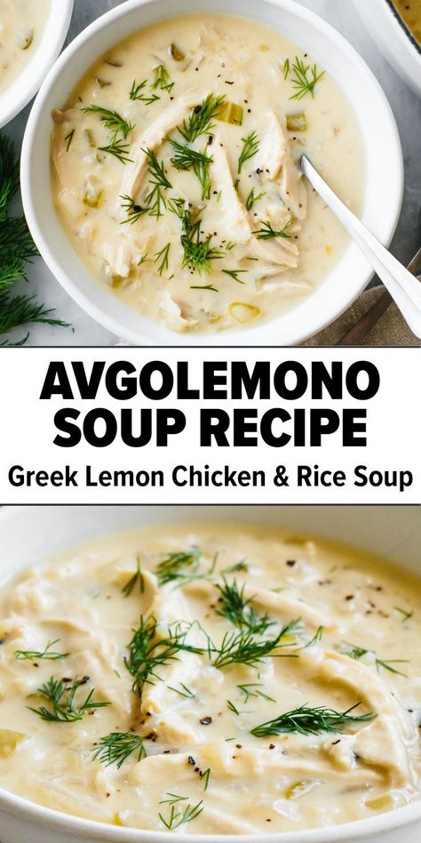 Greek avgolemono soup recipe Greek Aveglemeno Soup Recipe, Avolemano Soup, Avgolemono Soup Gluten Free, Aveglemeno Soup Recipe, Avlogomeno Soup, Avgolemono Soup Recipe, Avologomo Soup, Avgolemono Soup Instant Pot, Greek Avelemeno Soup