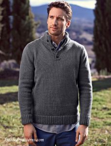 Button neck sweater knitting pattern free Mens Knit Sweater Pattern, Irish Sweater, Mens Knit Sweater, Mens Sweaters, Sweater Knitting Pattern, Sweater Patterns, Jumper Patterns, Simple Sweaters, Sweater Knitting