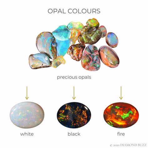 Opal Properties, Types Of Opals, Jewellery Sketches, Mohs Scale, Crystal Healing Stones, All Gems, Opal Color, Mineral Stone, Minerals And Gemstones