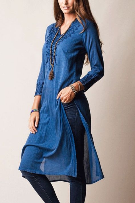 Punjabi Kurti, Colorful Dress, Desi Clothes, Bamboo Clothing, Cotton Kurti, Indian Attire, Desi Fashion, Indian Cotton, Pakistani Outfits