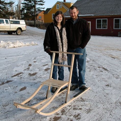 Kick Sled, Dog Sleigh, Sled Ride, One Horse Open Sleigh, How To Bend Wood, Snow Sled, Clever Gadgets, Scouts Crafts, Wood Projects That Sell