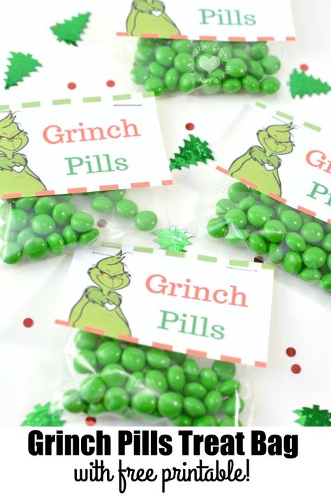 Grinch Christmas Candy Ideas, Grinch Favors, Grinch Party Favors For Adults, Diy Grinch Party Favors, Grinch Theme Party Favors, The Grinch Party Favors, Grinch Favor Bags, Grinch Party Favors, Grinch Goodies