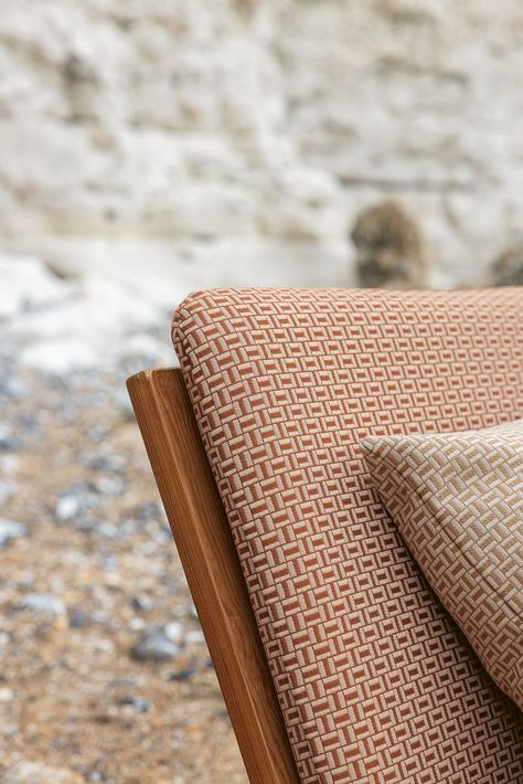 New sustainable fabric collection from Kirkby Design - Design Hunter Kirkby Design, Interior Textiles, Marine Conservation, Sustainable Fabric, Interior Fabric, Polyester Yarn, British Design, Sustainable Fabrics, Sustainable Design