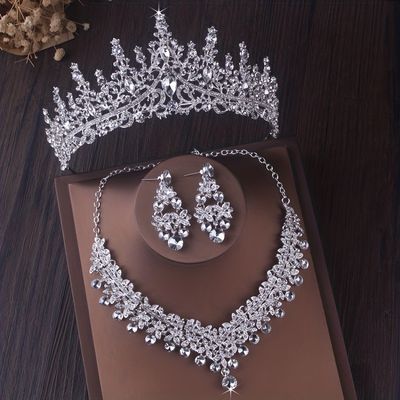 Temu | Explore the Latest Clothing, Beauty, Home, Jewelry & More Pearl Bridal Jewelry Sets, Wedding Dress Necklace, Opal Jewelry Set, Bridal Crown Tiara, Crystal Bridal Jewelry Sets, Wedding Dress Jewelry, Wedding Numbers, Pearl Bridal Jewelry, Womens Wedding Dresses