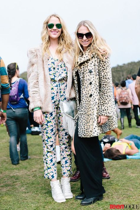 San Francisco Shows off Festival Style (with a Chilly Twist!) at Outside Lands | TeenVogue.com Outsidelands Outfit, Outside Lands Outfit, Festival Outfit Inspiration, Potato Sack, Outside Lands, Pre Wedding Party, Music Festival Outfit, Festival Style, Music Fans