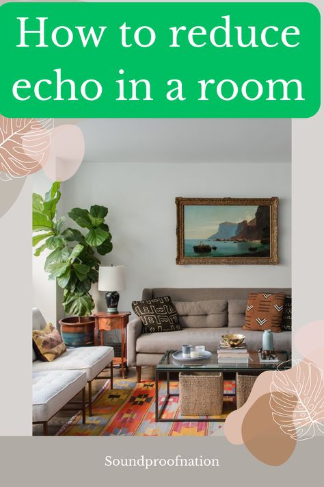 Say goodbye to annoying echoes in your room! 🗣️✨ Discover effective tips to reduce echo and improve acoustics. From adding rugs to using acoustic panels, learn how to create a more pleasant sound environment. #EchoReduction #AcousticTips #RoomAcoustics #Soundproofing #HomeImprovement #InteriorDesign #NoiseControl #DIYProjects #RoomDecor #SoundAbsorption #AcousticPanels #NoiseReduction #SoundQuality #HomeDesign #RoomEcho Sound Reducing Panels, Reduce Echo In Room, Soundproof Room Diy, Sound Proofing A Room, Sound Reflection, Metal Blinds, High Room, Noise Dampening, Soundproof Room