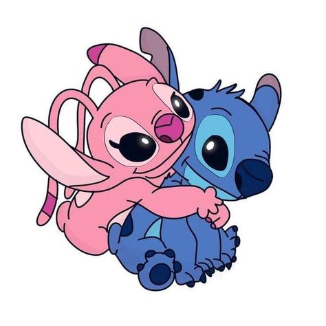 Angel And Stitch, Angel Lilo And Stitch, ليلو وستيتش, Stitch Coloring Pages, Lilo And Stitch Drawings, Angel Wallpaper, Angel Drawing, Lilo Y Stitch, Stitch Drawing