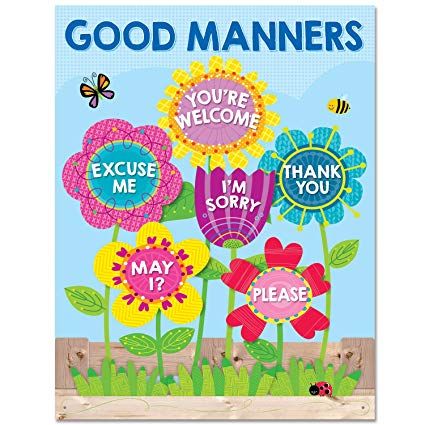 Rules Chart For Preschool, Charts For Grade 1 Classroom, Classroom Rules Charts For Preschool, Classroom Charts Ideas Teachers, Classroom Rules Chart Ideas, Charts For Classroom Ideas, Garden Of Good Manners, Classroom Chart Ideas, Good Manners Chart